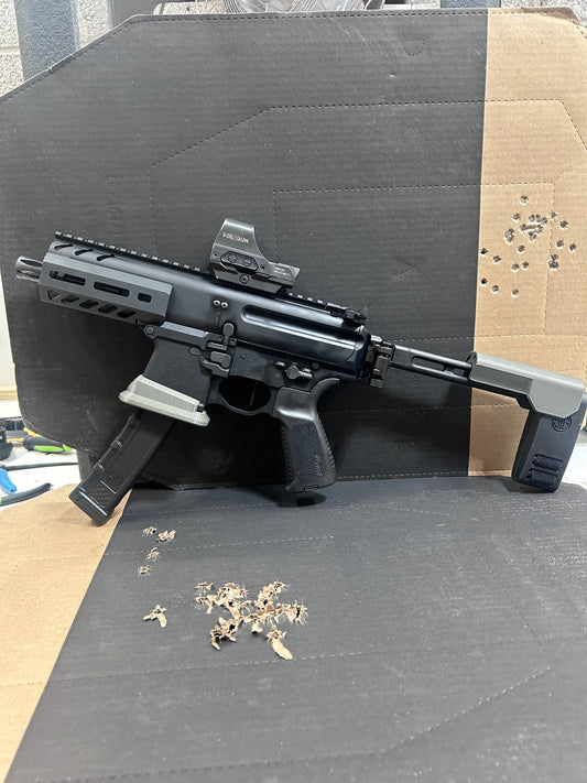 The SlapRiser SIG Folding Pistol Brace /Cheek Riser/ Anti rotation/ Short Version