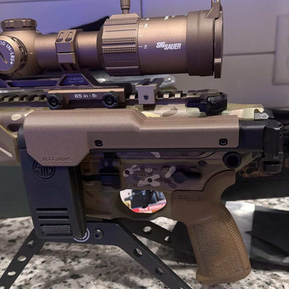 The SlapRiser SIG Folding Pistol Brace /Cheek Riser/ Anti rotation/ Extended Version
